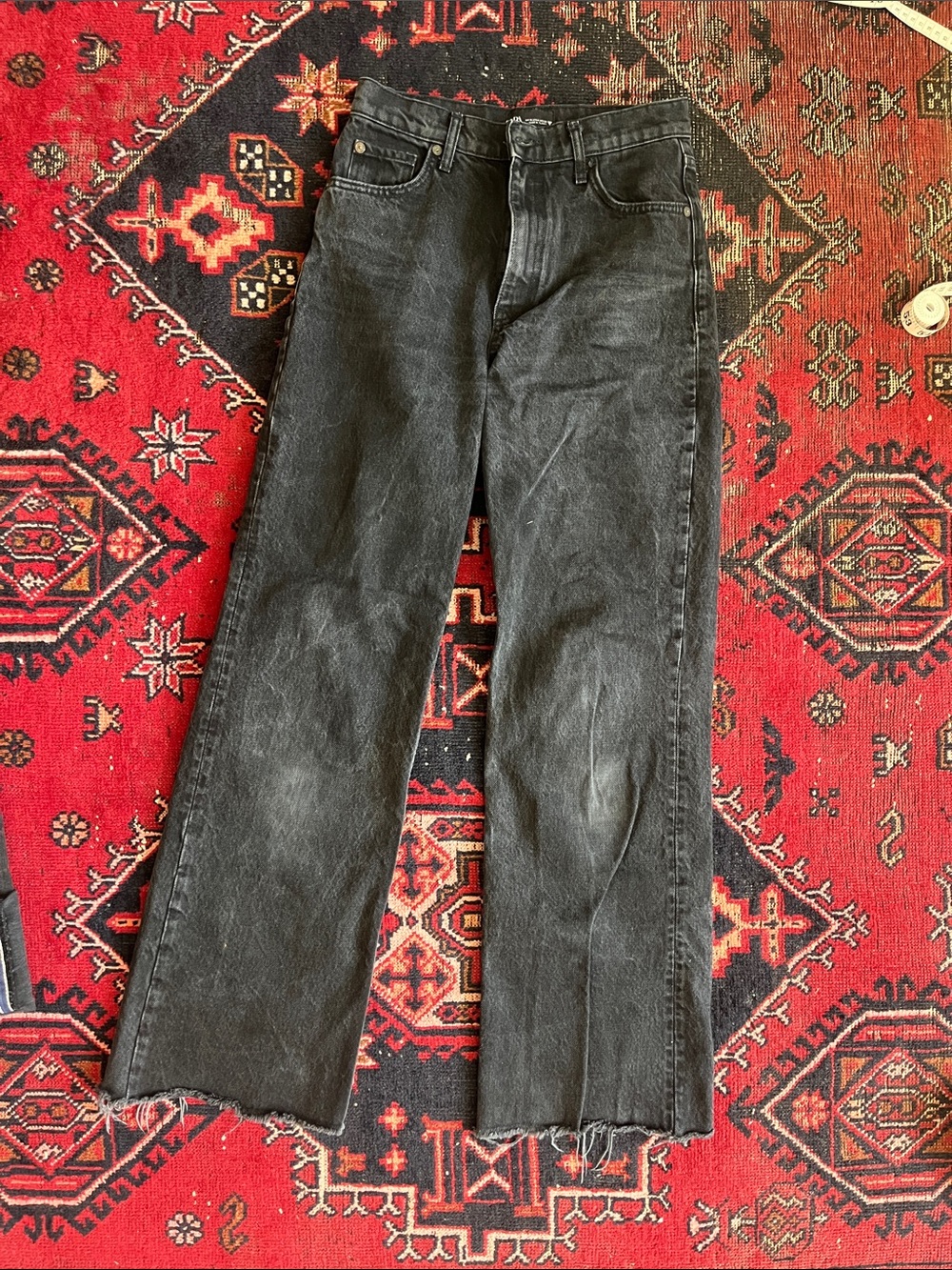 Zara High Waist Wide Leg Jeans